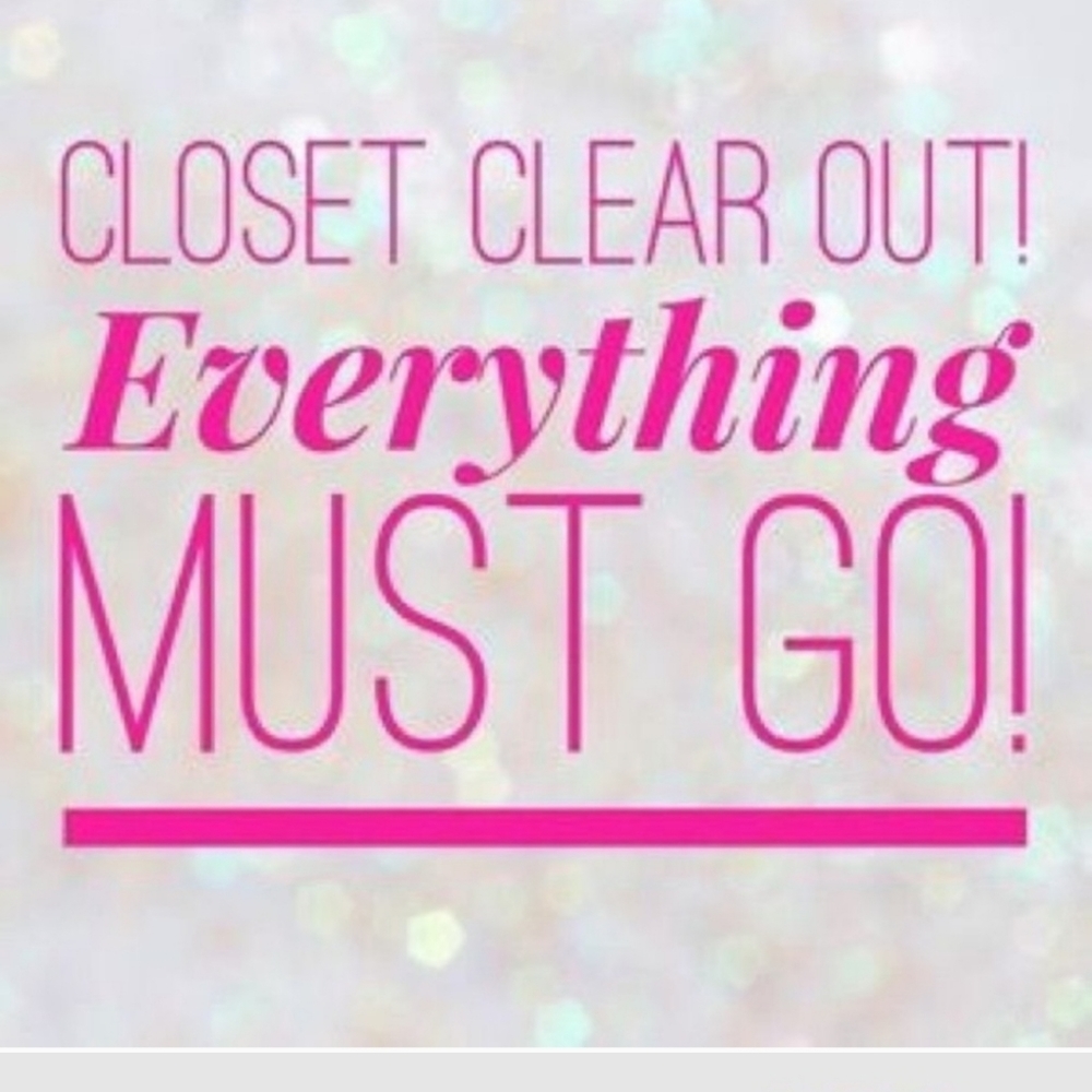 Closet ENTIRE CLOSET SALE!!!